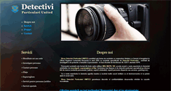 Desktop Screenshot of detectivi-united.ro